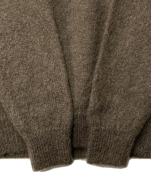 BATONER（バトナ―）BATONER (バトナ―) PURE MOHAIR POLO ブラウン サイズ:2の古着・服飾アイテム