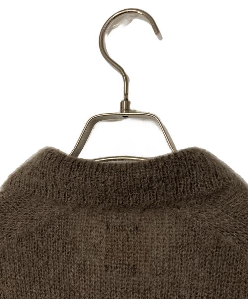 BATONER（バトナ―）BATONER (バトナ―) PURE MOHAIR POLO ブラウン サイズ:2の古着・服飾アイテム