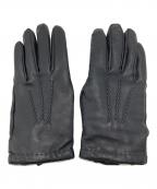 Dentsデンツ）の古着「カシミヤライニング レザーグローブ」｜ブラック