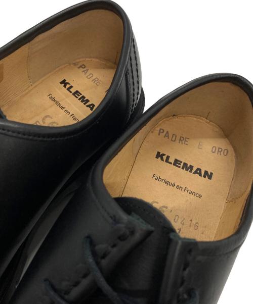 KLEMAN（クレマン）KLEMAN (クレマン) PADROR チロリアンシューズ ブラック サイズ:41の古着・服飾アイテム