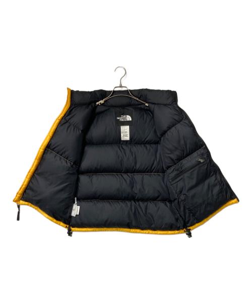 THE NORTH FACE（ザ ノース フェイス）THE NORTH FACE (ザ ノース フェイス) Nuptse Vest イエロー×ブラック サイズ:Ｍの古着・服飾アイテム