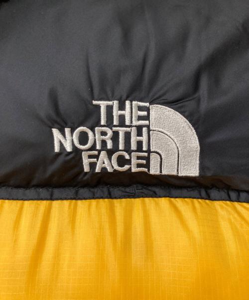 THE NORTH FACE（ザ ノース フェイス）THE NORTH FACE (ザ ノース フェイス) Nuptse Vest イエロー×ブラック サイズ:Ｍの古着・服飾アイテム