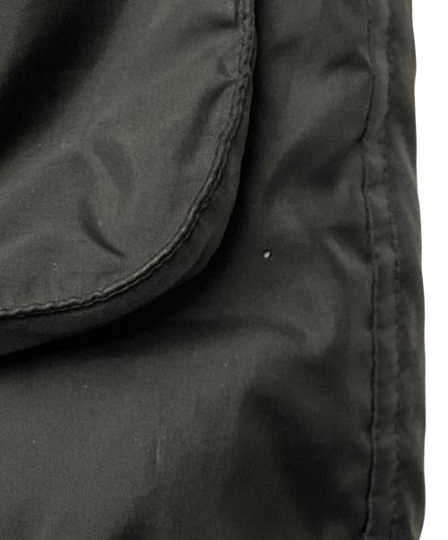 BURBERRY BLACK LABEL（バーバリーブラックレーベル）BURBERRY BLACK LABEL (バーバリーブラックレーベル) ラビットファー スタンドカラー ダウンコート ブラック サイズ:Mの古着・服飾アイテム