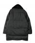 BURBERRY BLACK LABEL (バーバリーブラックレーベル) ラビットファー スタンドカラー ダウンコート ブラック サイズ:M：13000円