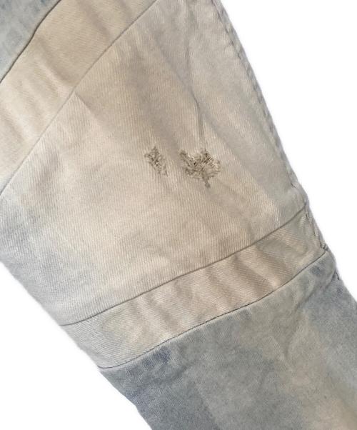 DIESEL（ディーゼル）DIESEL (ディーゼル) デニムライダースジャケット インディゴ サイズ:Mの古着・服飾アイテム