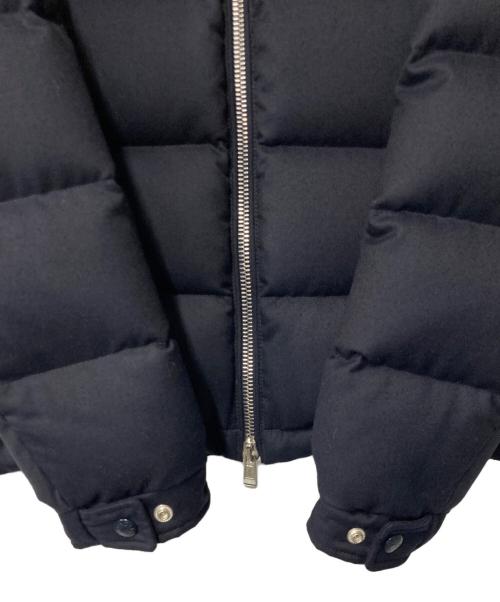 MONCLER（モンクレール）MONCLER (モンクレール) ALLEMAND ファーフーデッド ダウンジャケット ブラック サイズ:2の古着・服飾アイテム