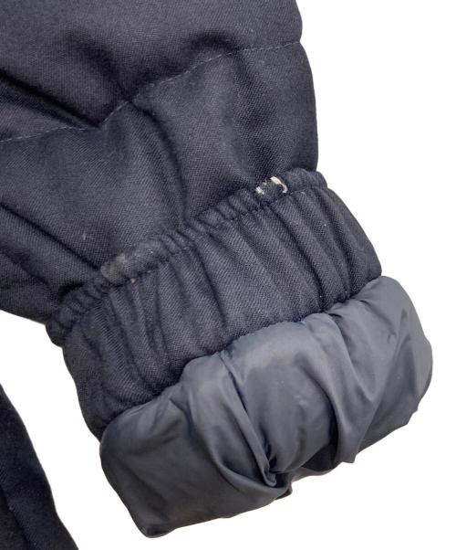 MONCLER（モンクレール）MONCLER (モンクレール) ALLEMAND ファーフーデッド ダウンジャケット ブラック サイズ:2の古着・服飾アイテム