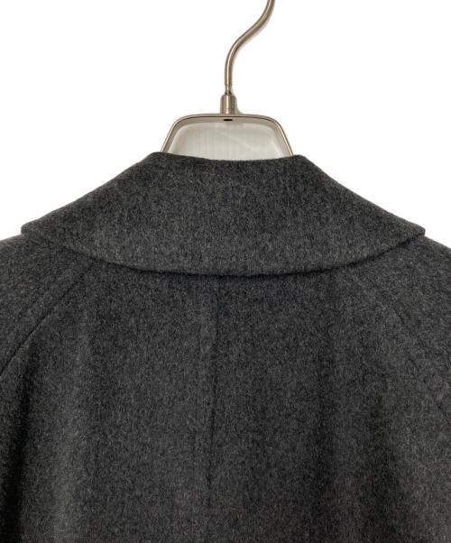 Burberry's（バーバリーズ）Burberry's (バーバリーズ) ピュアカシミヤ ステンカラーコート グレー サイズ:表記無しの古着・服飾アイテム