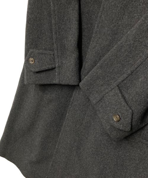 Burberry's（バーバリーズ）Burberry's (バーバリーズ) ピュアカシミヤ ステンカラーコート グレー サイズ:表記無しの古着・服飾アイテム