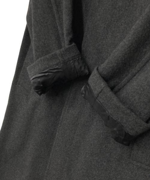Burberry's（バーバリーズ）Burberry's (バーバリーズ) ピュアカシミヤ ステンカラーコート グレー サイズ:表記無しの古着・服飾アイテム
