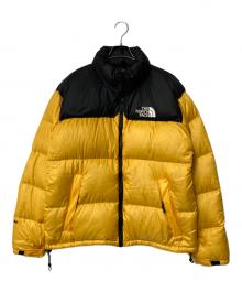 THE NORTH FACE（ザ ノース フェイス）の古着「ヌプシダウンジャケット」｜ブラック×イエロー