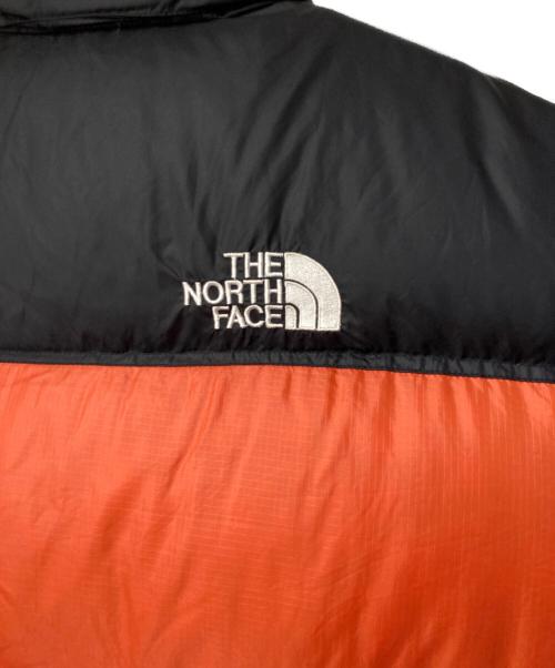THE NORTH FACE（ザ ノース フェイス）THE NORTH FACE (ザ ノース フェイス) ヌプシダウンベスト オレンジ×ブラック サイズ:Lの古着・服飾アイテム