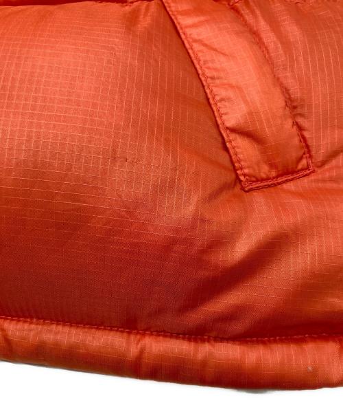 THE NORTH FACE（ザ ノース フェイス）THE NORTH FACE (ザ ノース フェイス) ヌプシダウンベスト オレンジ×ブラック サイズ:Lの古着・服飾アイテム
