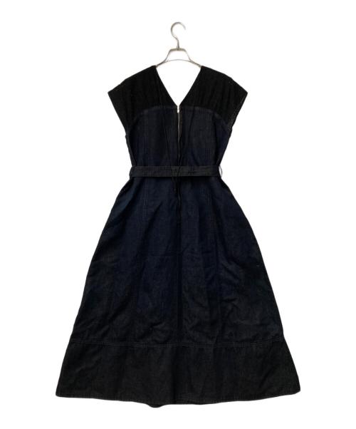 LOKITHO（ロキト）LOKITHO (ロキト) SHOULDER LACE DRESS インディゴ サイズ:1の古着・服飾アイテム