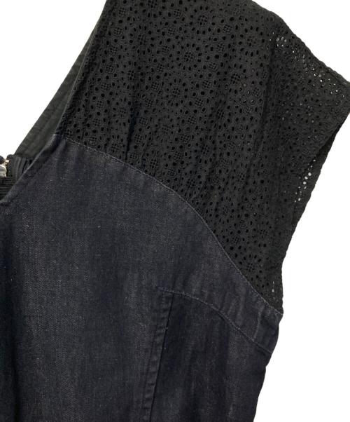 LOKITHO（ロキト）LOKITHO (ロキト) SHOULDER LACE DRESS インディゴ サイズ:1の古着・服飾アイテム