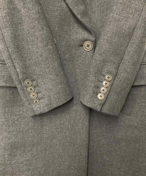 STELLA McCARTNEY（ステラマッカートニー）STELLA McCARTNEY (ステラマッカートニー) ダブルブレストウールチェスターコート グレー サイズ:34の古着・服飾アイテム