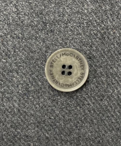 STELLA McCARTNEY（ステラマッカートニー）STELLA McCARTNEY (ステラマッカートニー) ダブルブレストウールチェスターコート グレー サイズ:34の古着・服飾アイテム