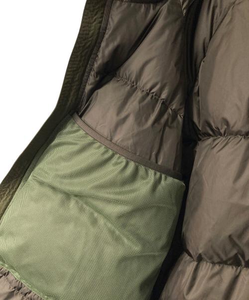 NANGA（ナンガ）NANGA (ナンガ) FREAK'S STORE (フリークスストア) 別注 HOODIE DOWN JKT オリーブ サイズ:Ｍの古着・服飾アイテム