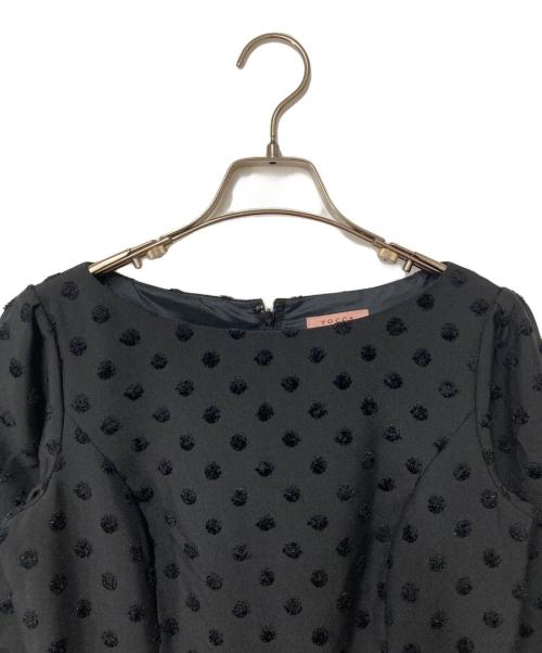 TOCCA（トッカ）TOCCA (トッカ) CINEMATHEQUE ドレス ブラック サイズ:00の古着・服飾アイテム