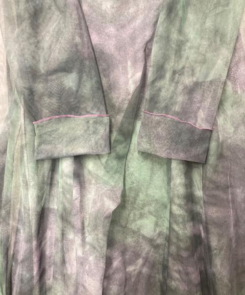 COCODEAL（ココディール）COCODEAL (ココディール) アートプリントレイヤー2ピースワンピース グリーン サイズ:1の古着・服飾アイテム