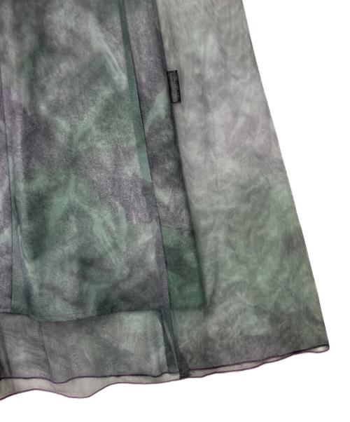 COCODEAL（ココディール）COCODEAL (ココディール) アートプリントレイヤー2ピースワンピース グリーン サイズ:1の古着・服飾アイテム