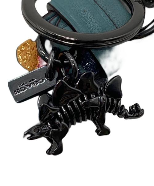 COACH（コーチ）COACH (コーチ) キーリング ブルーの古着・服飾アイテム