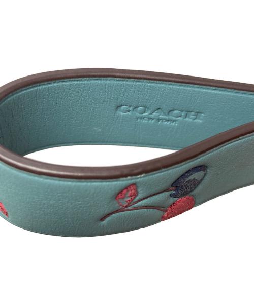 COACH（コーチ）COACH (コーチ) キーリング ブルーの古着・服飾アイテム