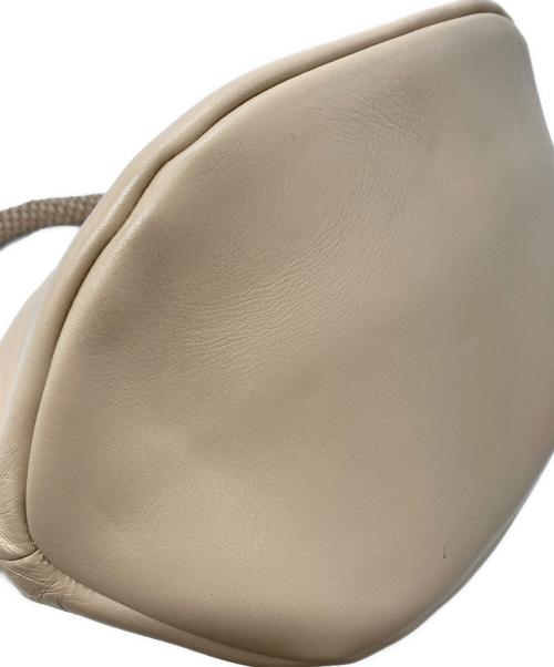 HIROFU（ヒロフ）HIROFU (ヒロフ) ハンドバッグ ベージュの古着・服飾アイテム