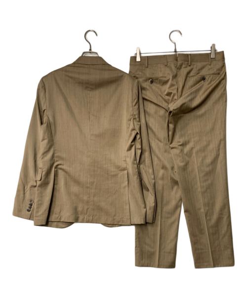 FRATELLI TALLIA DI DELFINO（フラテッリ・タリア・ディ・デルフィノ）FRATELLI TALLIA DI DELFINO (フラテッリ・タリア・ディ・デルフィノ) 2Bスーツ Honey Way LATORRE ブラウン サイズ:44の古着・服飾アイテム