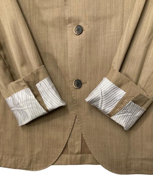 FRATELLI TALLIA DI DELFINO（フラテッリ・タリア・ディ・デルフィノ）FRATELLI TALLIA DI DELFINO (フラテッリ・タリア・ディ・デルフィノ) 2Bスーツ Honey Way LATORRE ブラウン サイズ:44の古着・服飾アイテム