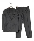 BOGLIOLIボリオリ）の古着「ウールコットンヘリンボーン3B段返りスーツ」｜グレー