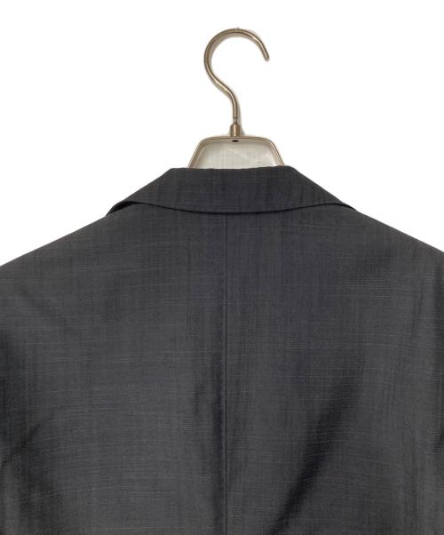BOGLIOLI（ボリオリ）BOGLIOLI (ボリオリ) ウールコットンヘリンボーン3B段返りスーツ グレー サイズ:44の古着・服飾アイテム