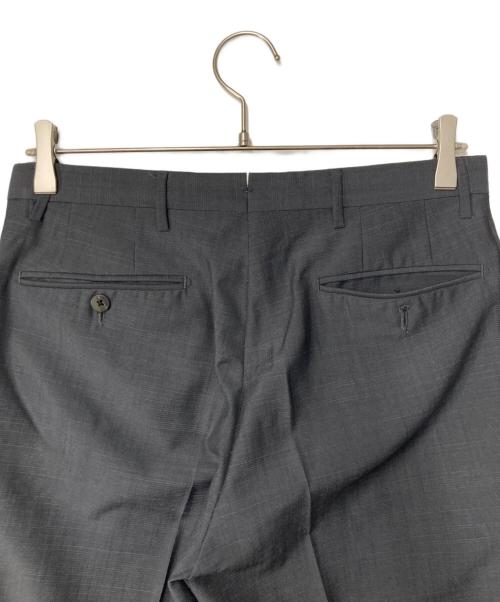 BOGLIOLI（ボリオリ）BOGLIOLI (ボリオリ) ウールコットンヘリンボーン3B段返りスーツ グレー サイズ:44の古着・服飾アイテム