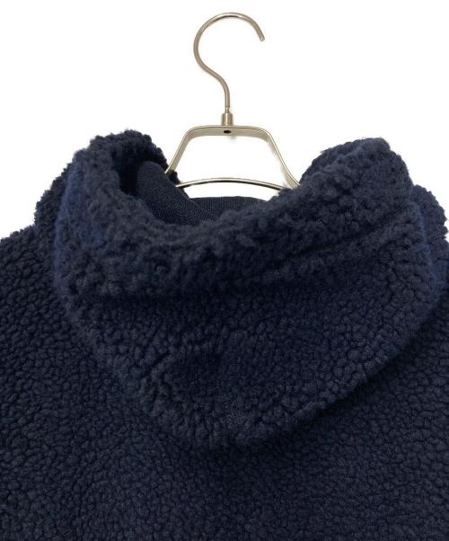 Gymphlex（ジムフレックス）Gymphlex (ジムフレックス) ジップアップフードボアジャケット ネイビー サイズ:14の古着・服飾アイテム