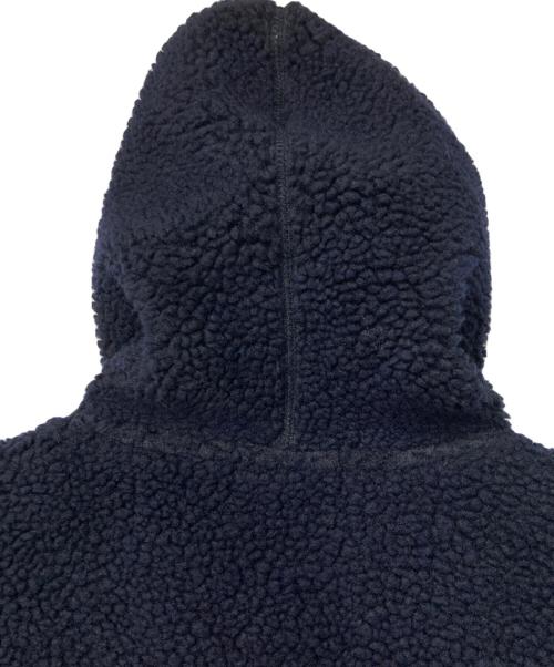 Gymphlex（ジムフレックス）Gymphlex (ジムフレックス) ジップアップフードボアジャケット ネイビー サイズ:14の古着・服飾アイテム