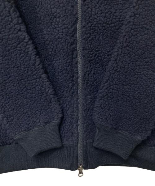 Gymphlex（ジムフレックス）Gymphlex (ジムフレックス) ジップアップフードボアジャケット ネイビー サイズ:14の古着・服飾アイテム