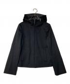 'S Max Maraエスマックスマーラ）の古着「カシミヤ混リバーシブルフーデッドジャケット」｜ブラック