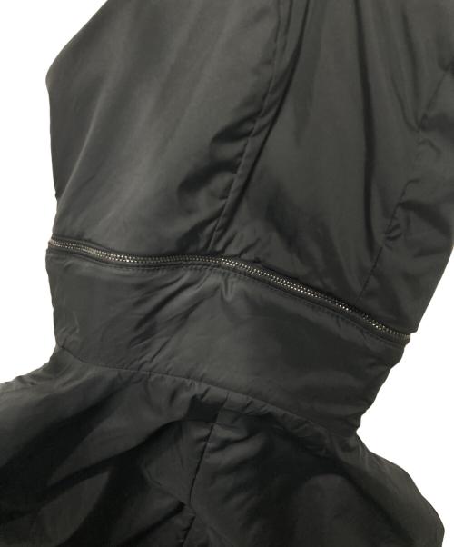 'S Max Mara（エスマックスマーラ）'S Max Mara (エスマックスマーラ) カシミヤ混リバーシブルフーデッドジャケット ブラック サイズ:J36の古着・服飾アイテム