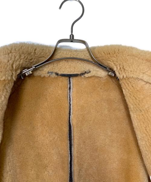 quattrocchi（クアトロッキ）quattrocchi (クアトロッキ) International Gallery BEAMS (インターナショナルギャラリービームス) ムートンジャケット ブラウン サイズ:48の古着・服飾アイテム