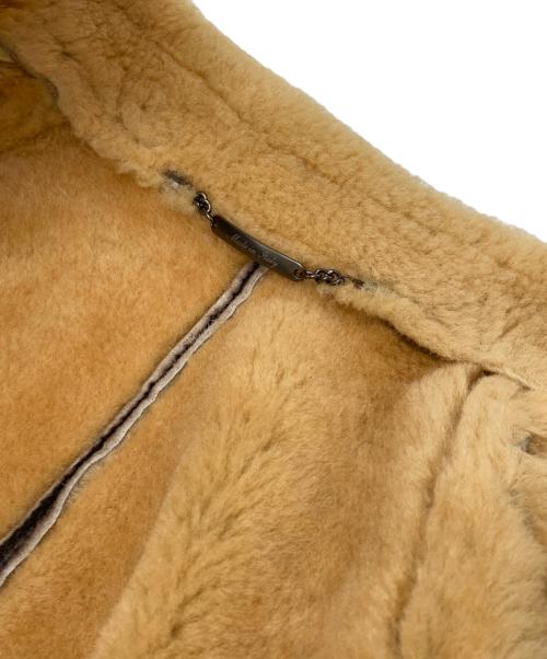 quattrocchi（クアトロッキ）quattrocchi (クアトロッキ) International Gallery BEAMS (インターナショナルギャラリービームス) ムートンジャケット ブラウン サイズ:48の古着・服飾アイテム