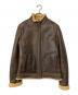quattrocchi（クアトロッキ）の古着「ムートンジャケット」｜ブラウン