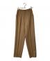 Burberry's（バーバリーズ）の古着「ホース刺繍2タックパンツ」｜ベージュ