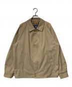 Burberry'sバーバリーズ）の古着「80's 裏ノバチェックハリントンジャケット」｜ベージュ