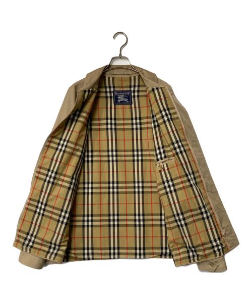 Burberry's（バーバリーズ）Burberry's (バーバリーズ) 80's 裏ノバチェックハリントンジャケット ベージュ サイズ:44Rの古着・服飾アイテム
