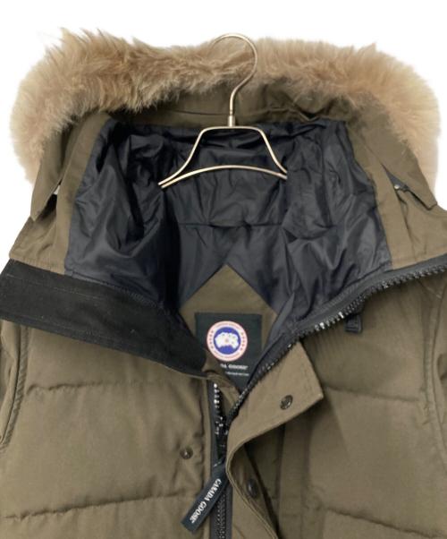 CANADA GOOSE（カナダグース）CANADA GOOSE (カナダグース) CARSON PARKA オリーブ サイズ:Sの古着・服飾アイテム