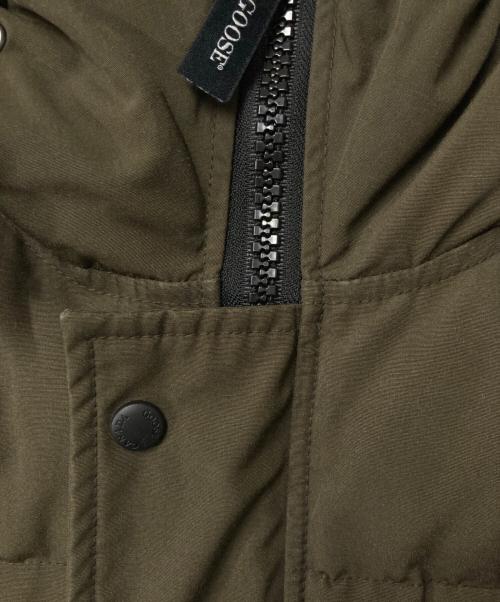 CANADA GOOSE（カナダグース）CANADA GOOSE (カナダグース) CARSON PARKA オリーブ サイズ:Sの古着・服飾アイテム