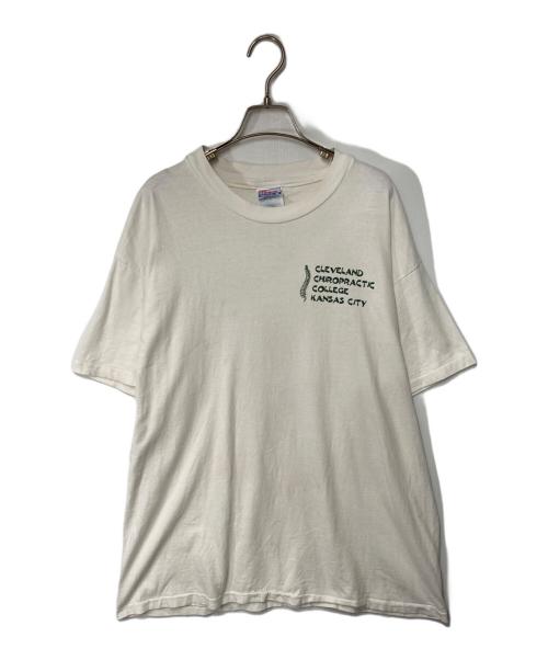 Hanes（ヘインズ）Hanes (ヘインズ) プリントTシャツ ホワイト サイズ:XLの古着・服飾アイテム