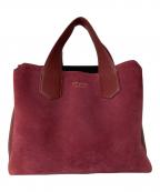 IACUCCIイアクッチ）の古着「2WAY スエード切替 ショルダーバッグ」｜ボルドー