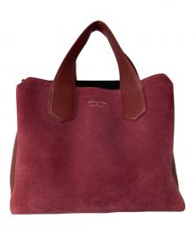 IACUCCI（イアクッチ）の古着「2WAY スエード切替 ショルダーバッグ」｜ボルドー