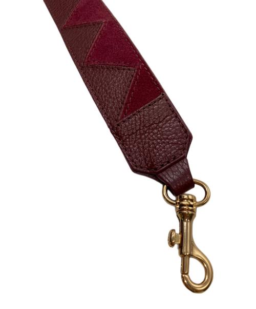 IACUCCI（イアクッチ）IACUCCI (イアクッチ) 2WAY スエード切替 ショルダーバッグ ボルドーの古着・服飾アイテム